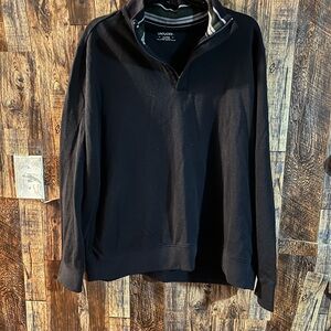 Untuck it Mens Performance Quarter-Zip long sleeve sweater size XL